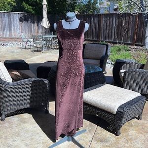 Finesse Textured Brown Dress